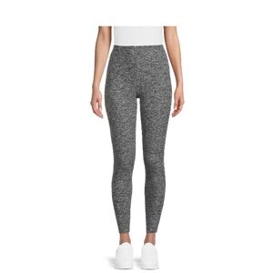 Women's Gray High-Waisted Leggings.